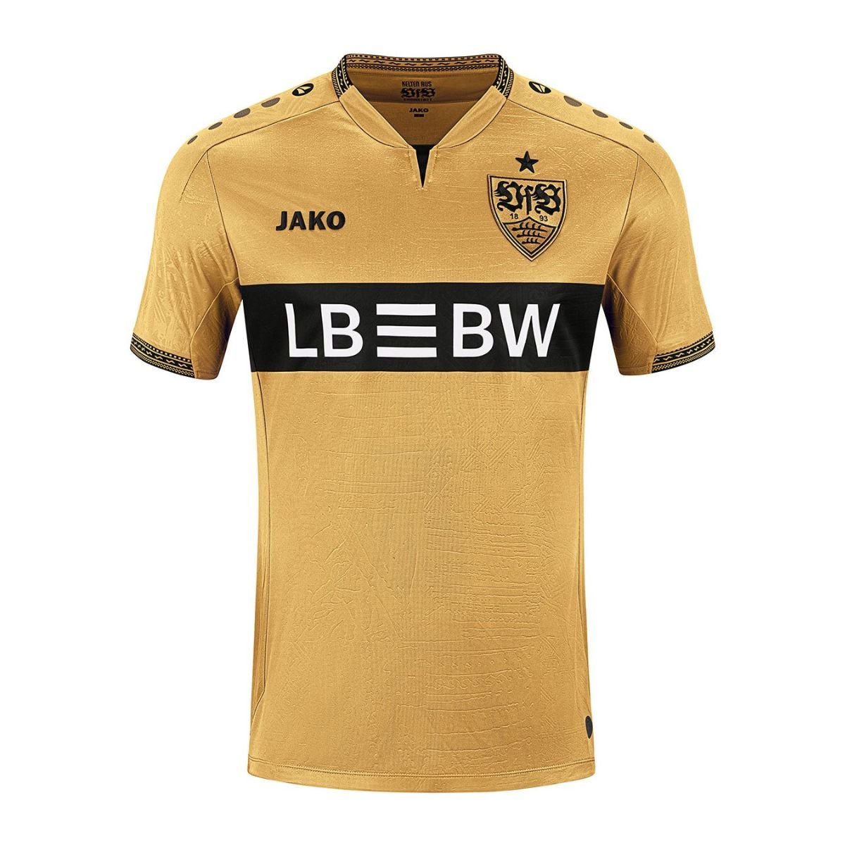 camisa-Stuttgart-vfb-dourado-2026-27-thid-iii-masculina Camisa Stuttgart VFB Dourado 2026/27 Third III Masculina