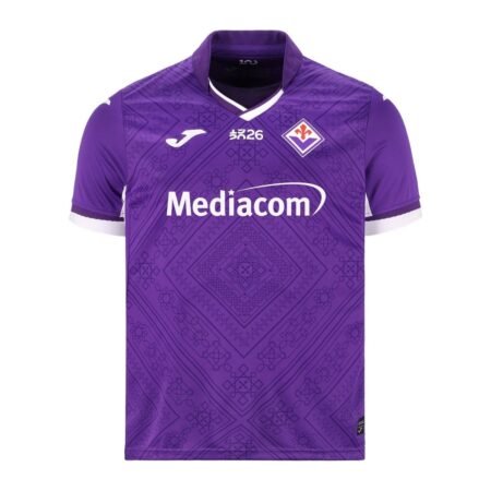 Camisa AFC Fiorentina Roxo 2026/27 Home I Masculina