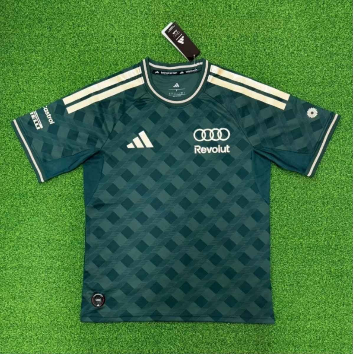 camisa-audi-motors-f1-verde-2026-27-sampa-soul-piloto-masculina (3) Camisa Audi Motors F1 Team Verde 2026/27 Sampa Soul Piloto Masculina