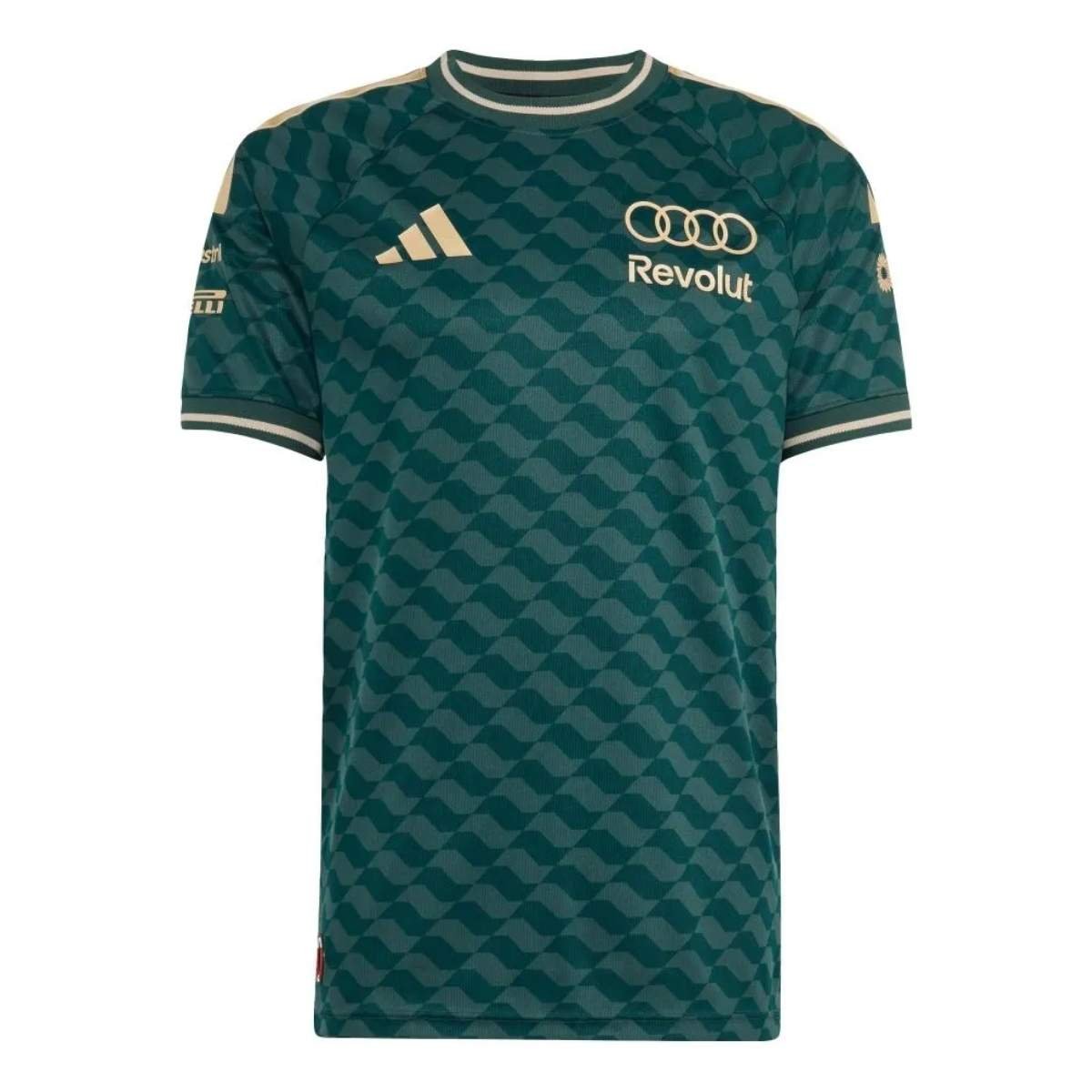 camisa-audi-motors-verde-2026-27-sampa-soul-piloto-masculina Camisa Audi Motors F1 Team Verde 2026/27 Sampa Soul Piloto Masculina