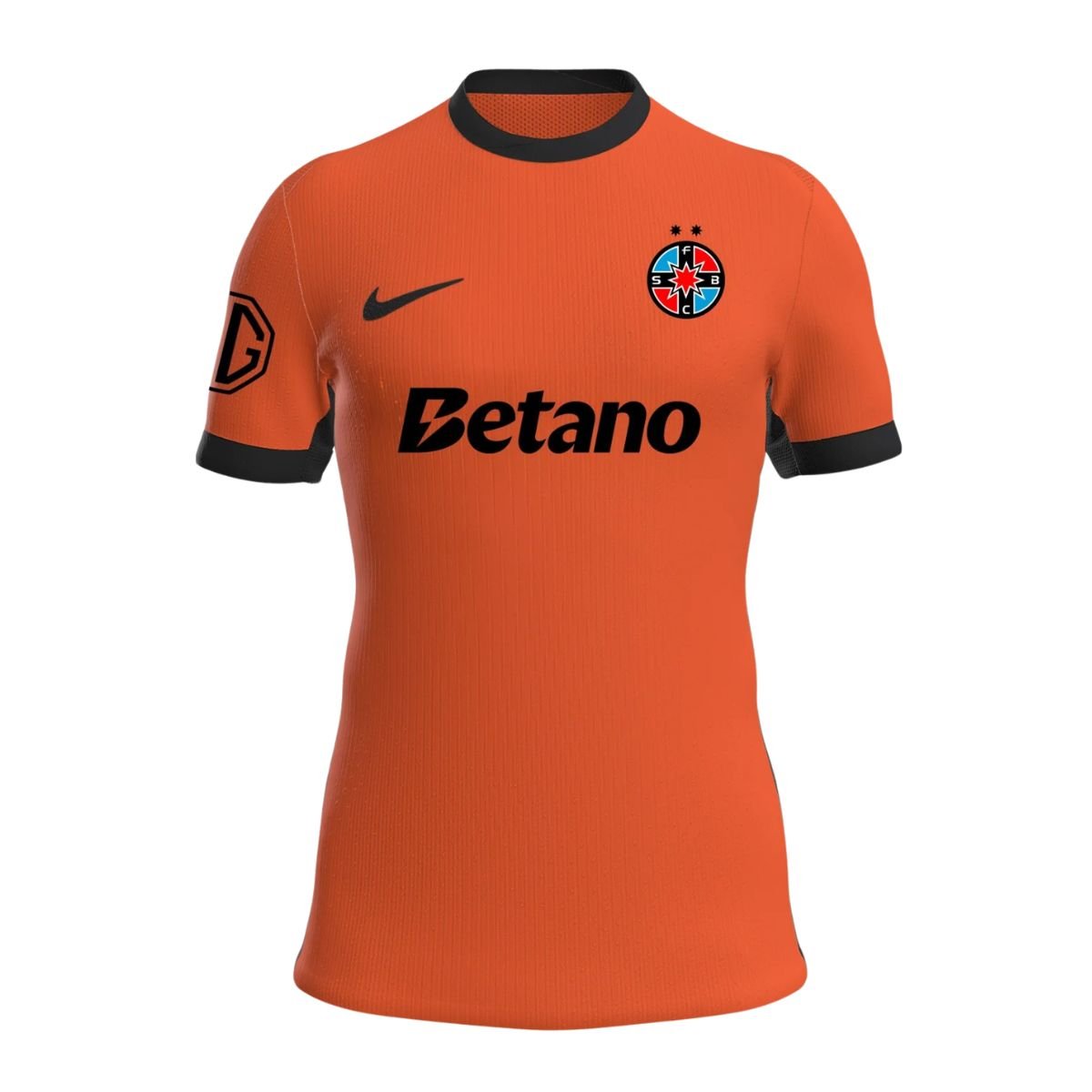 camisa-fcsb-laranja-2025-26-third-iii-masculina Camisa FCSB Steaua Bucuresti Laranja 2026/27 Third III Masculina