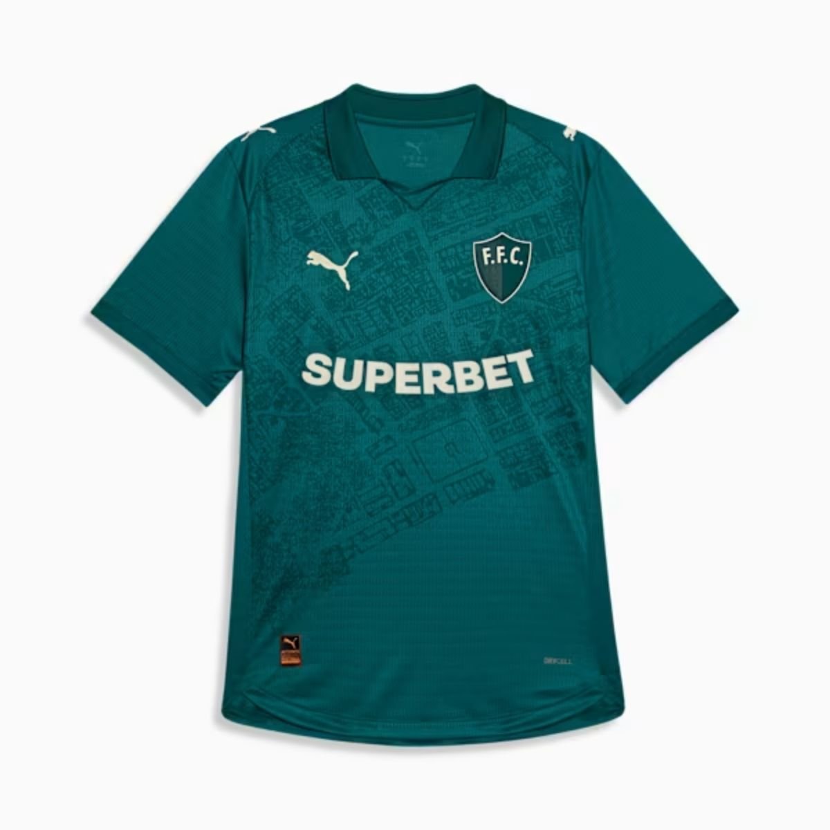camisa-fluminense-verde-2026-27-third-jogador Camisa Fluminense Verde Polo 2026/27 Third III Jogador