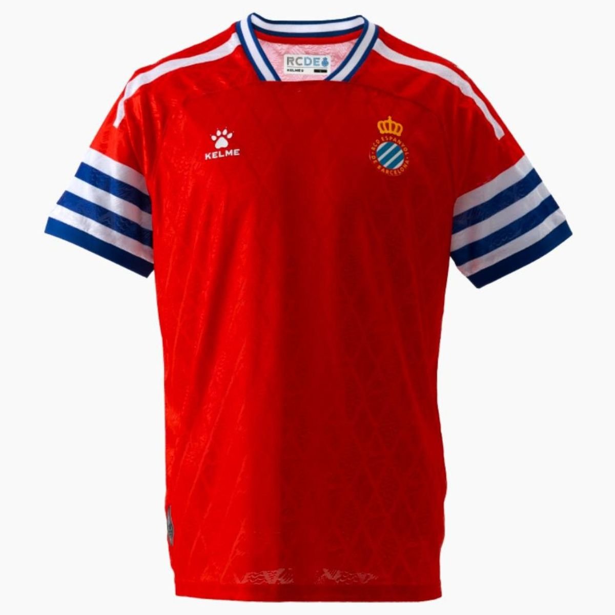 camisa-rcd-espanyol-vermelha-2026-27-away-ii-masculina Camisa RCD Espanyol Vermelho 2026/27 Away II Masculina