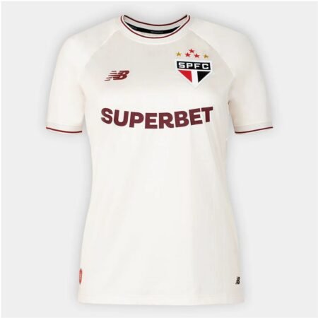 Camisa São Paulo Branca 2026/27 Terceira III Feminina