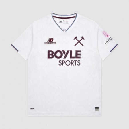 Camisa West Ham Branco 2026/27 Away II Masculina