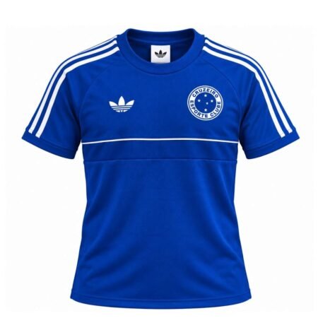 Camisa Cruzeiro Azul Adidas Originals 2026/27 Viagem Feminina