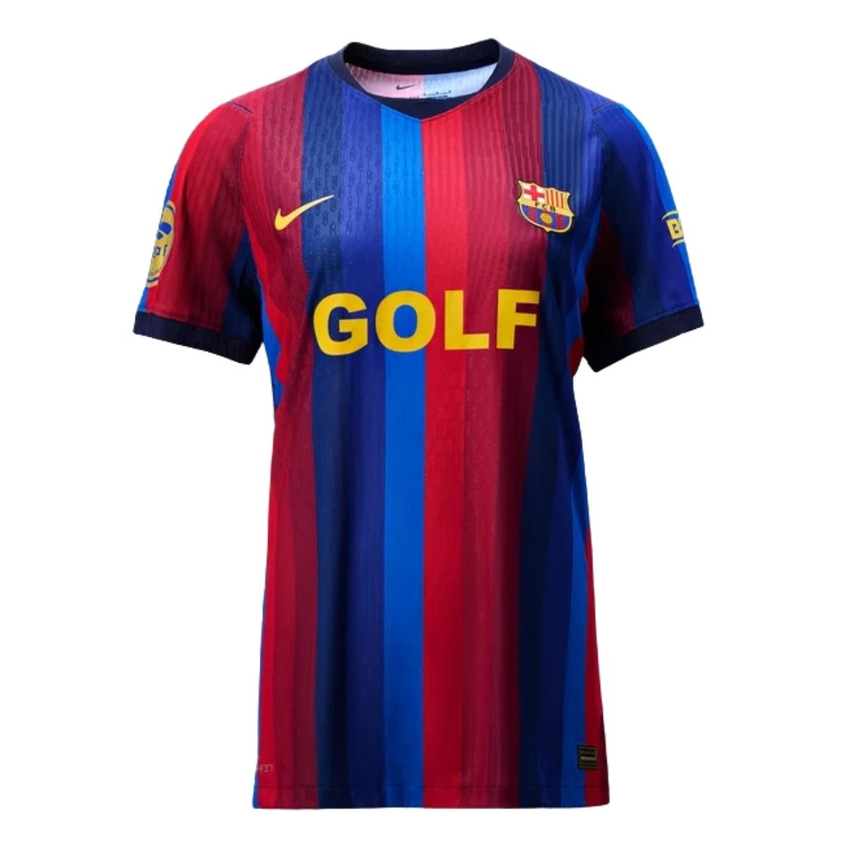 camisa-fc-barcelona-edição-limitada-golf-wang-jogador-2026-27-feminina Camisa Barcelona Grená Golf Wang 2026/27 Home I Feminina