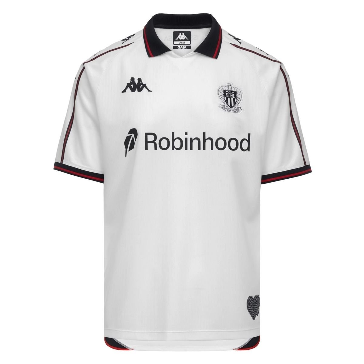 camisa-ogc-nice-branca-2026-27-away-ii-masculina Camisa OGC Nice Branca 2026/27 Away II Masculina