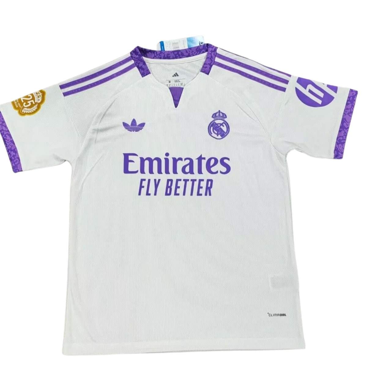 camisa-real-madrid-aniversario-125-anos-branco-2026-27-masculina Camisa Real Madrid Branco 2026/27 Aniversário 125 Anos Masculina