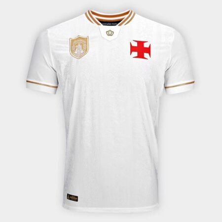 Camisa Vasco da Gama Círio de Nazaré Branca 2026/27 Especial Masculina