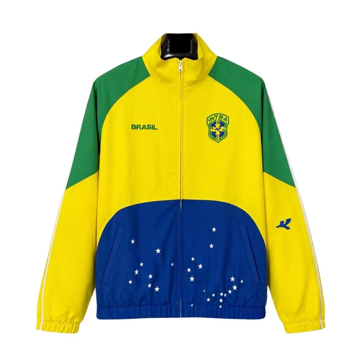 jaqueta-corta-vento-brasil-intra-2026-27 Jaqueta Corta Vento Seleção Brasileira The Nations Collection 2026/27 Intra Masculina
