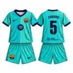 kit-infantil-fc-barcelona-cubarsí-#5-2026-27-azul-third-iii-unissex